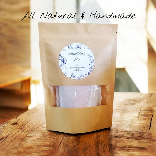 Floral Bath Tea | Herbal Bath Soak | Calendula, Chamomile & Lavender | Relaxing Self Care Gift