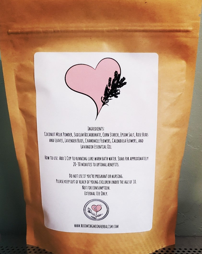 Herbal Coconut Milk Bath