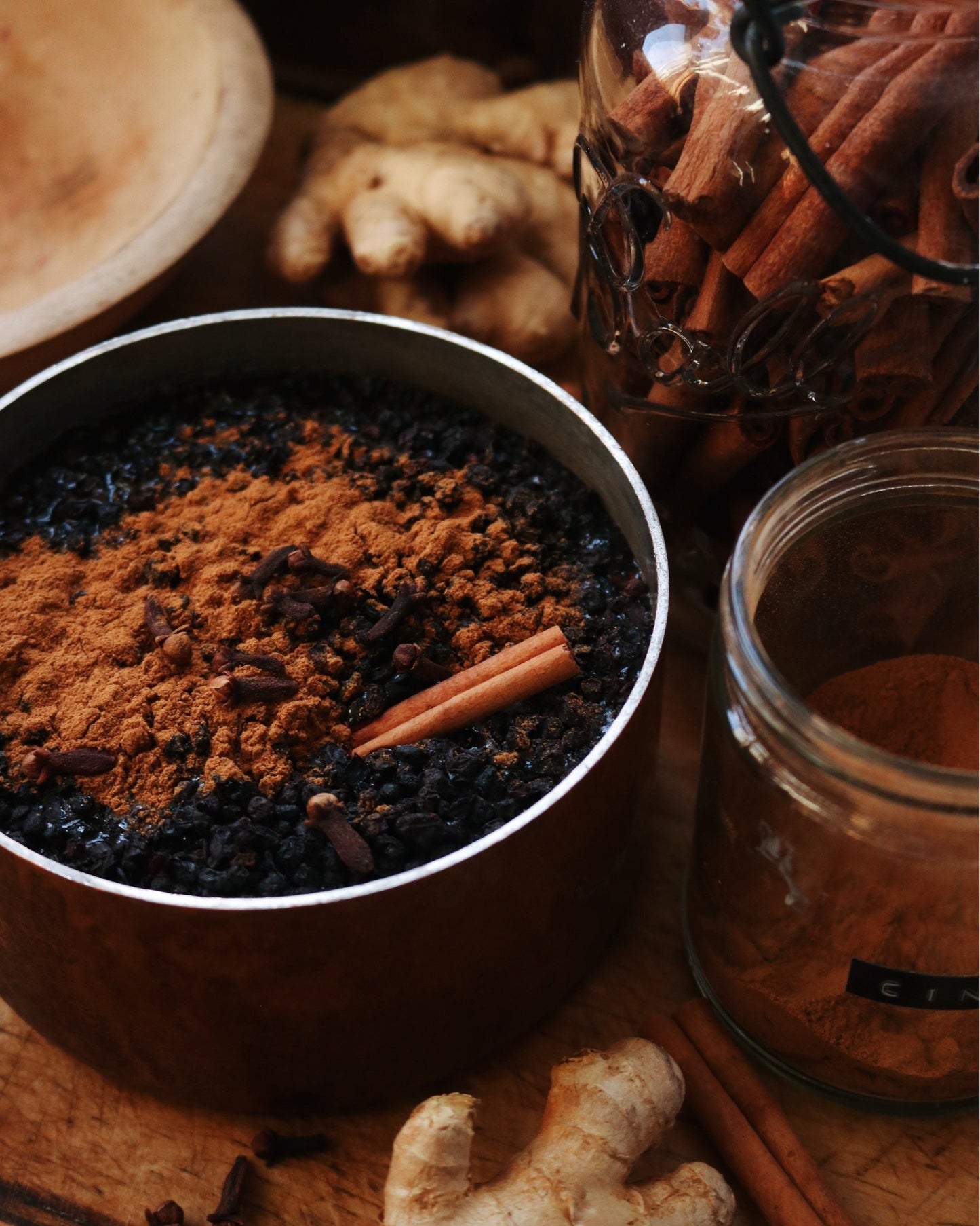 Elderberry Syrup With Honey & Herbs