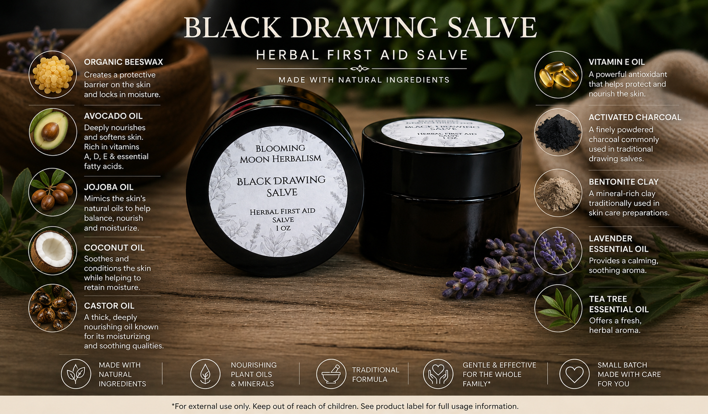 Black Drawing Salve
