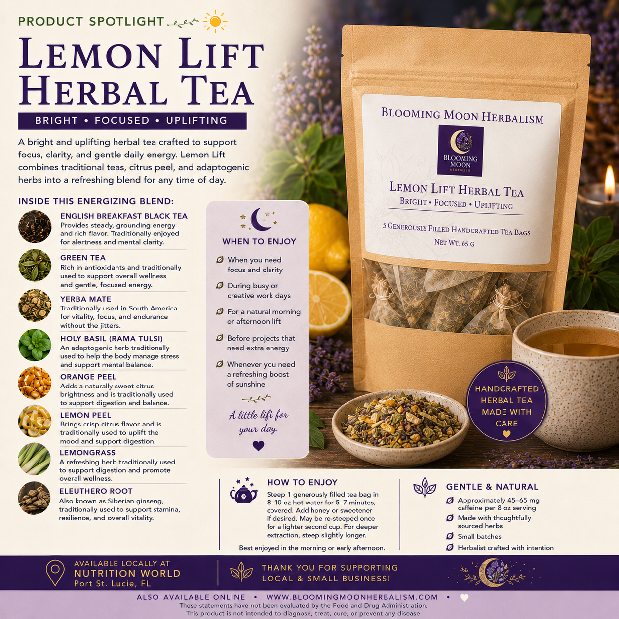 Lemon Lift Herbal Tea