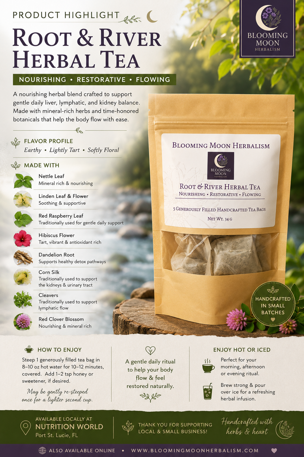 Root & River Herbal Tea