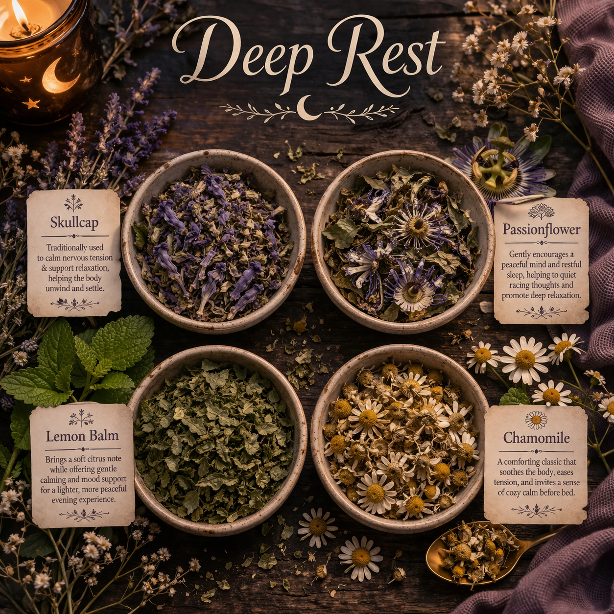 Deep Rest Herbal Tea