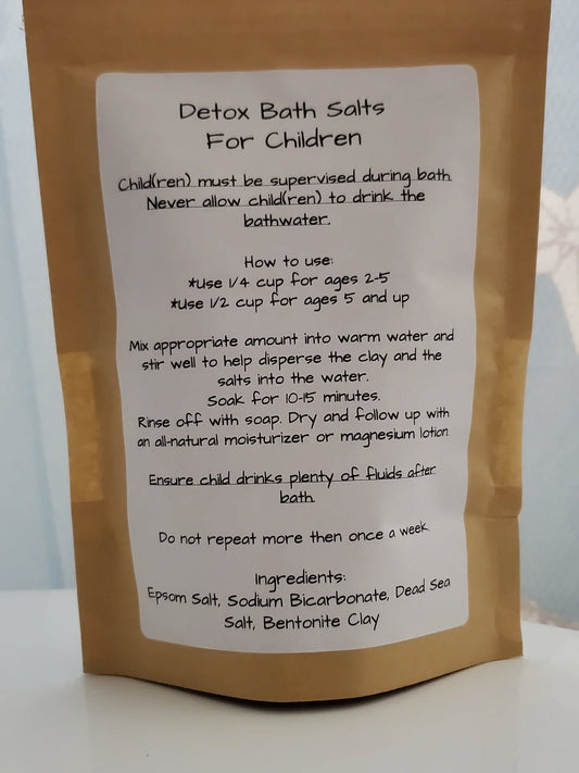 Detox Bath Salts For Children