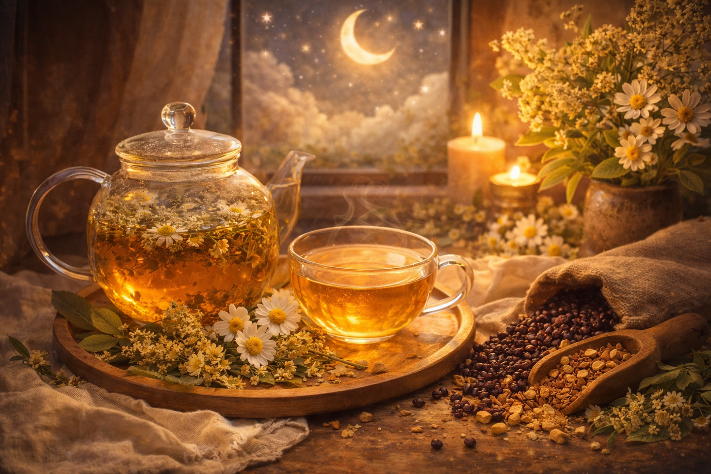 Linden & Elder Herbal Tea