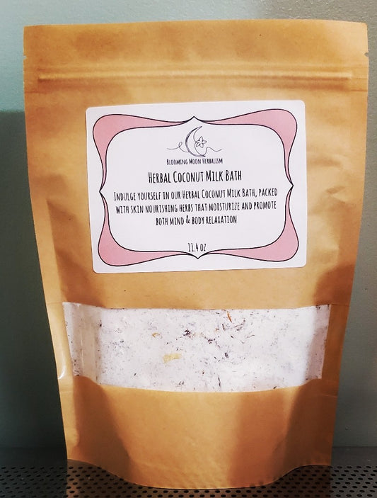 Herbal Coconut Milk Bath