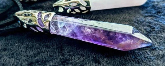 Nature Made Crystal Pendulum — Amethyst