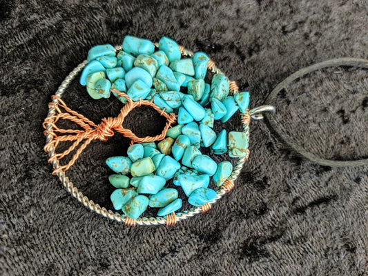 Turquoise Tree of Life