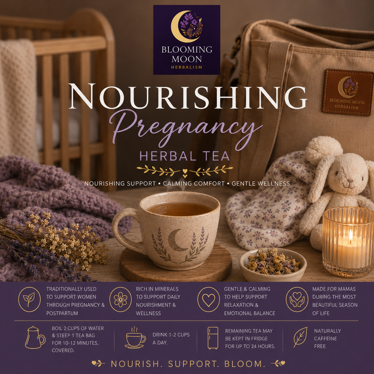 Nourishing Pregnancy Herbal Tea